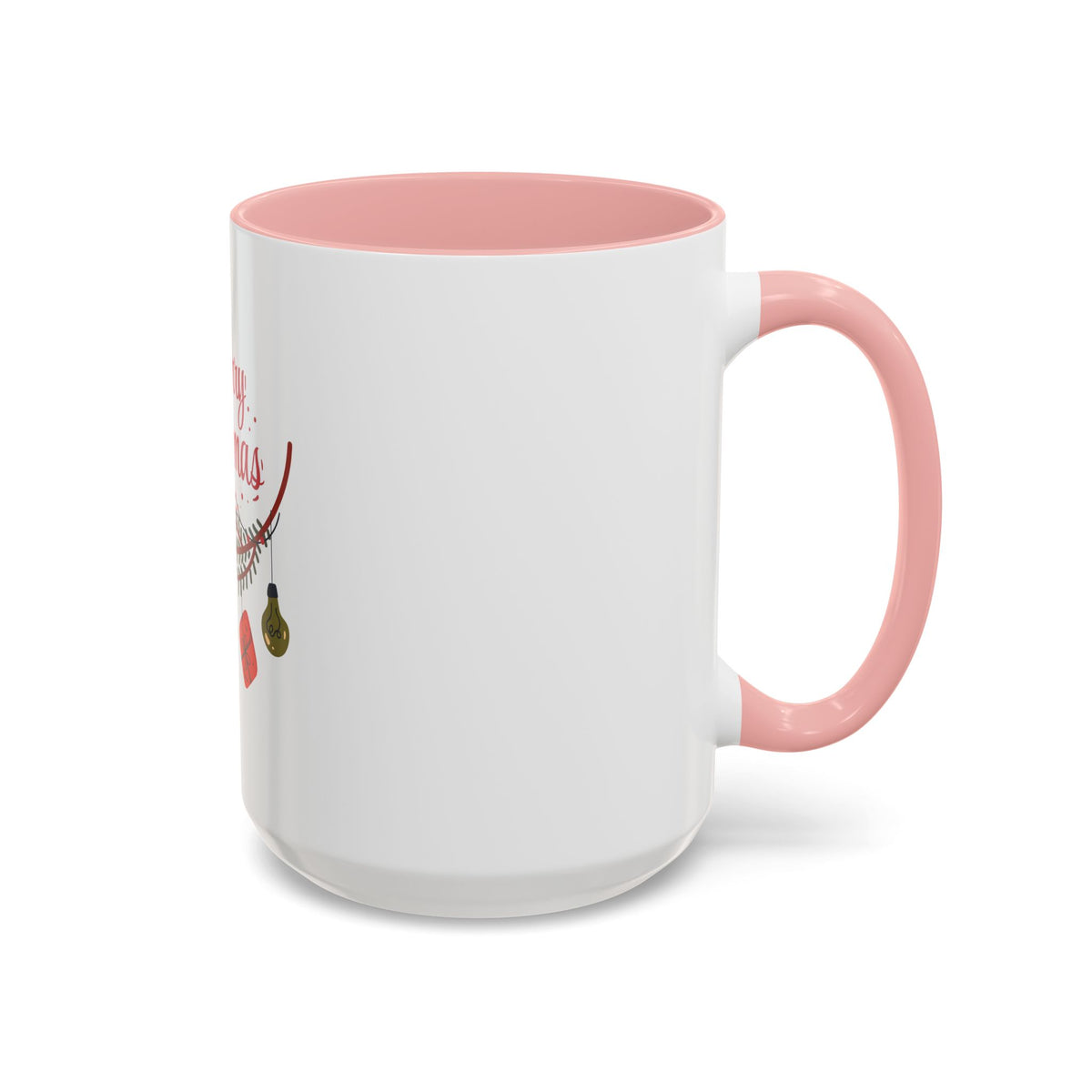 Tazza da caffè natalizia con scarabocchi