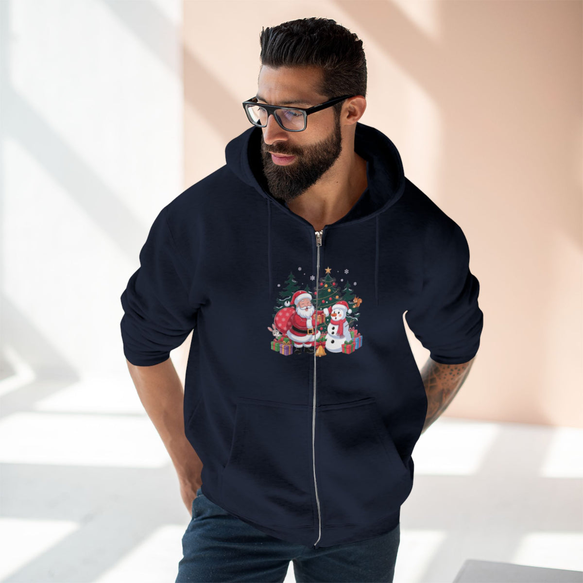 Felpa con zip Woodland Wonder