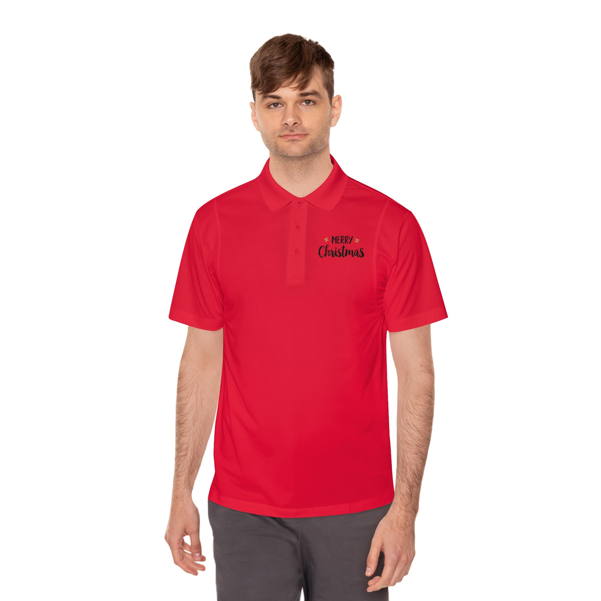 Polo sportiva uomo – Buon Natale