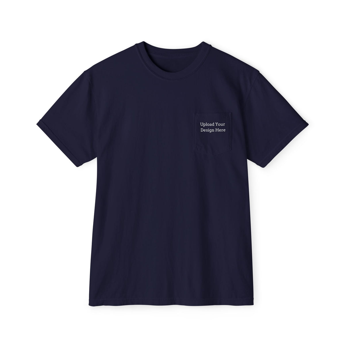 T-shirt uomo con taschino personalizzabile – colori scuri