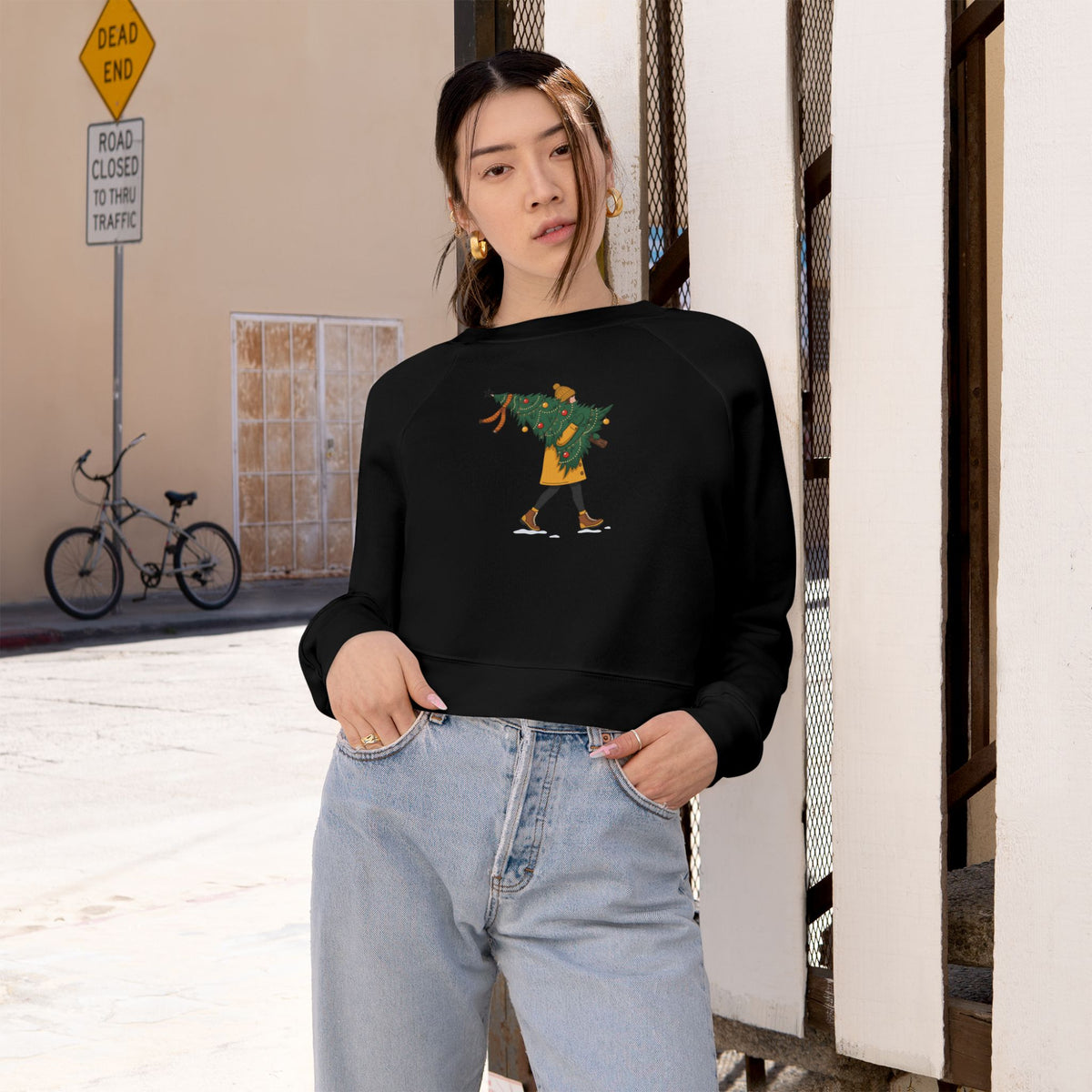 Pullover corto natalizio haul