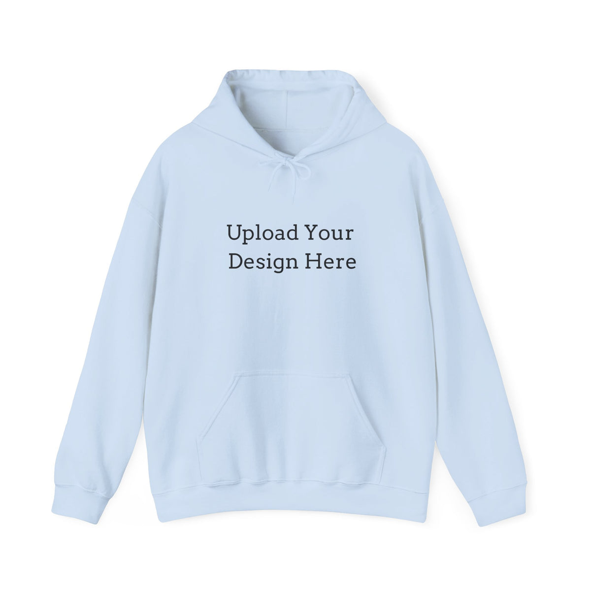 Felpa con cappuccio uomo personalizzabile – Modello A
