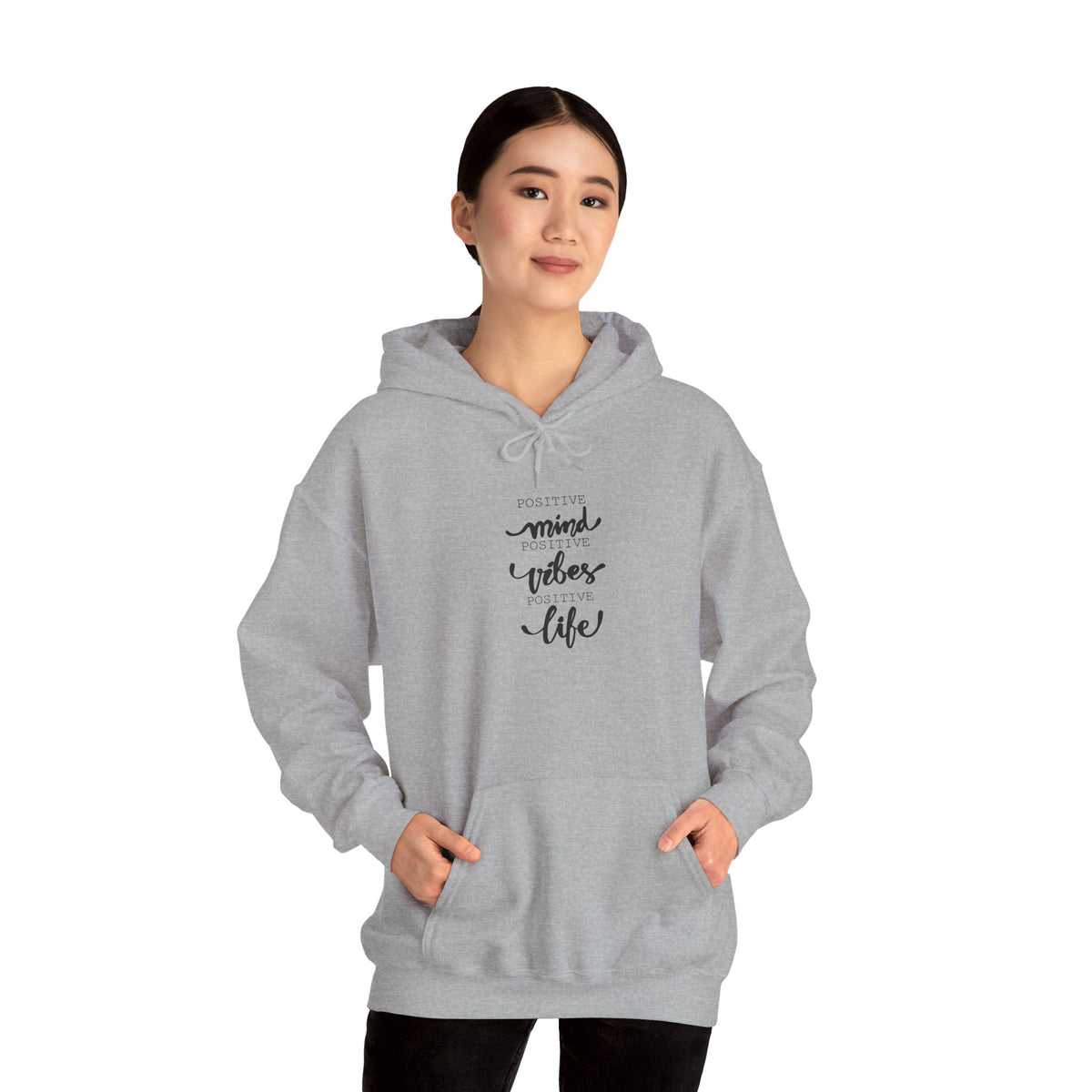 Felpa con cappuccio donna «Positive Flow»