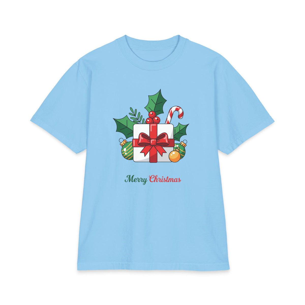T-shirt uomo – Scatola Natalizia