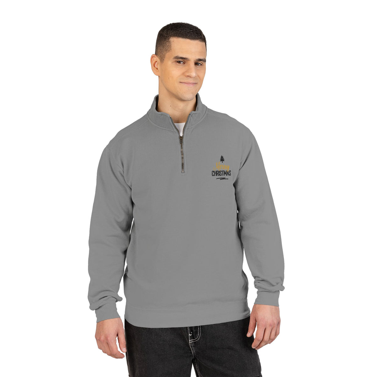 Felpa mezza zip uomo – Pino Moderno