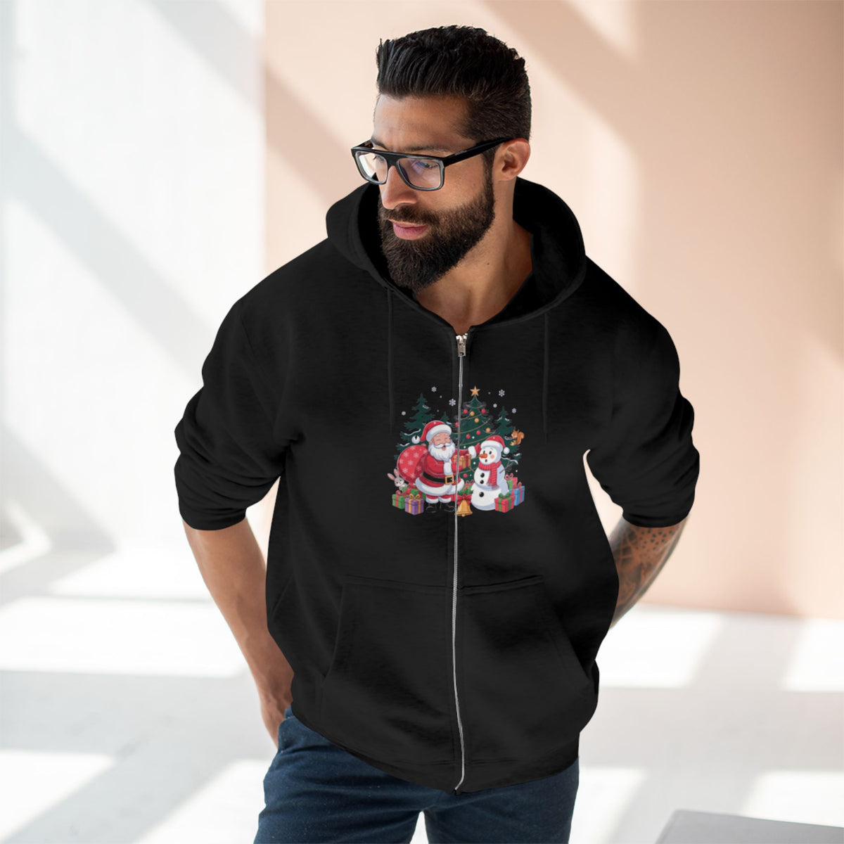 Felpa con zip Woodland Wonder