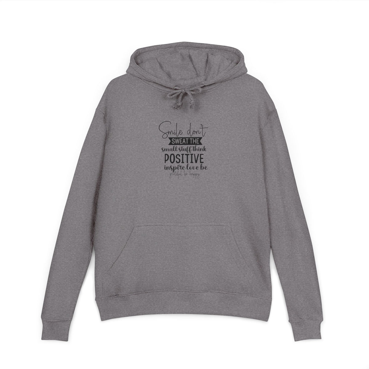 Felpa French terry con cappuccio Manifesto Positivo