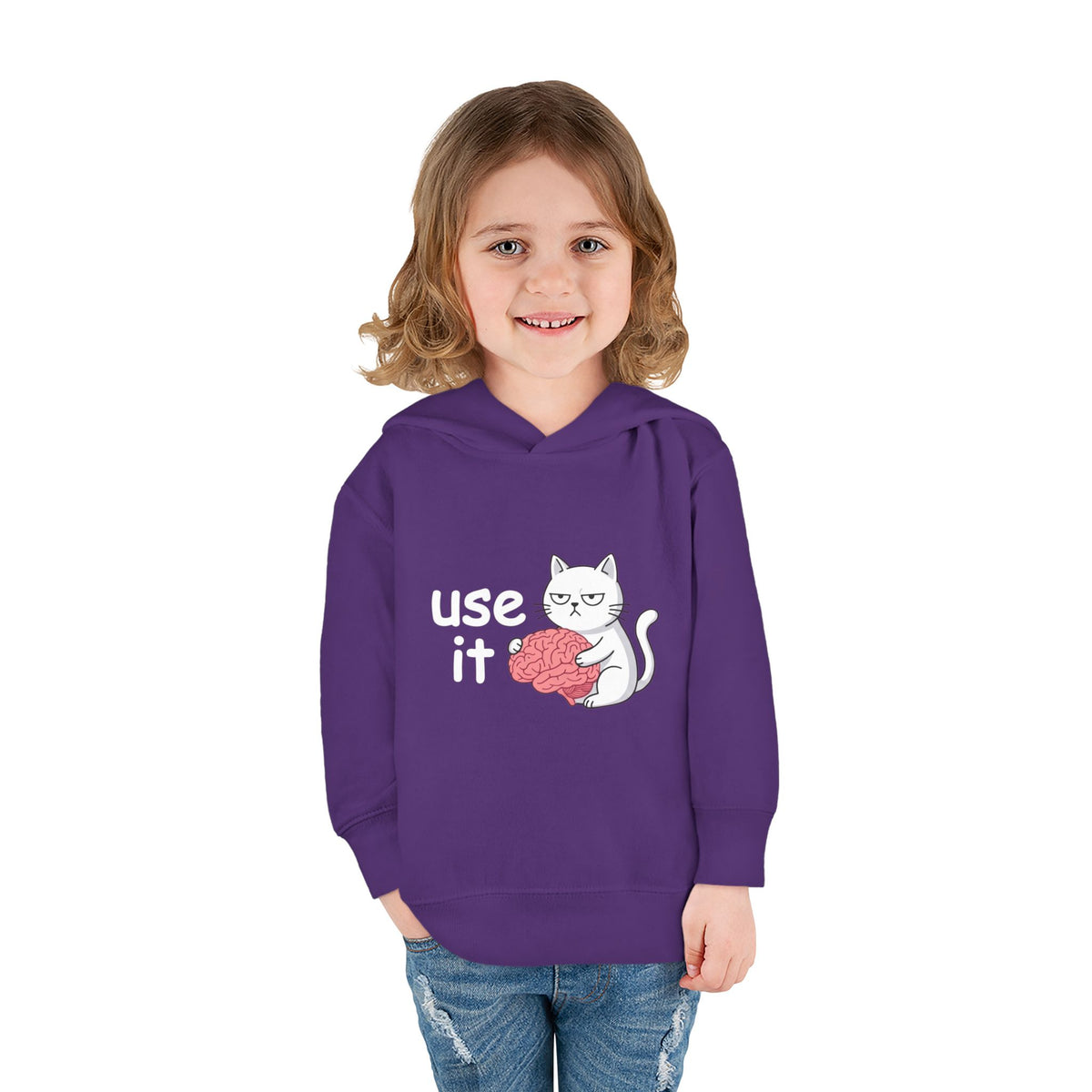 Felpa con cappuccio bambini «Use It»