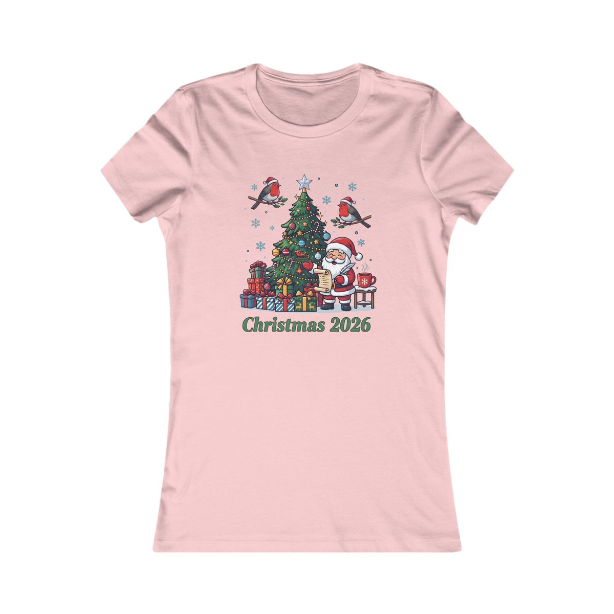 Maglietta da donna Natale 2026