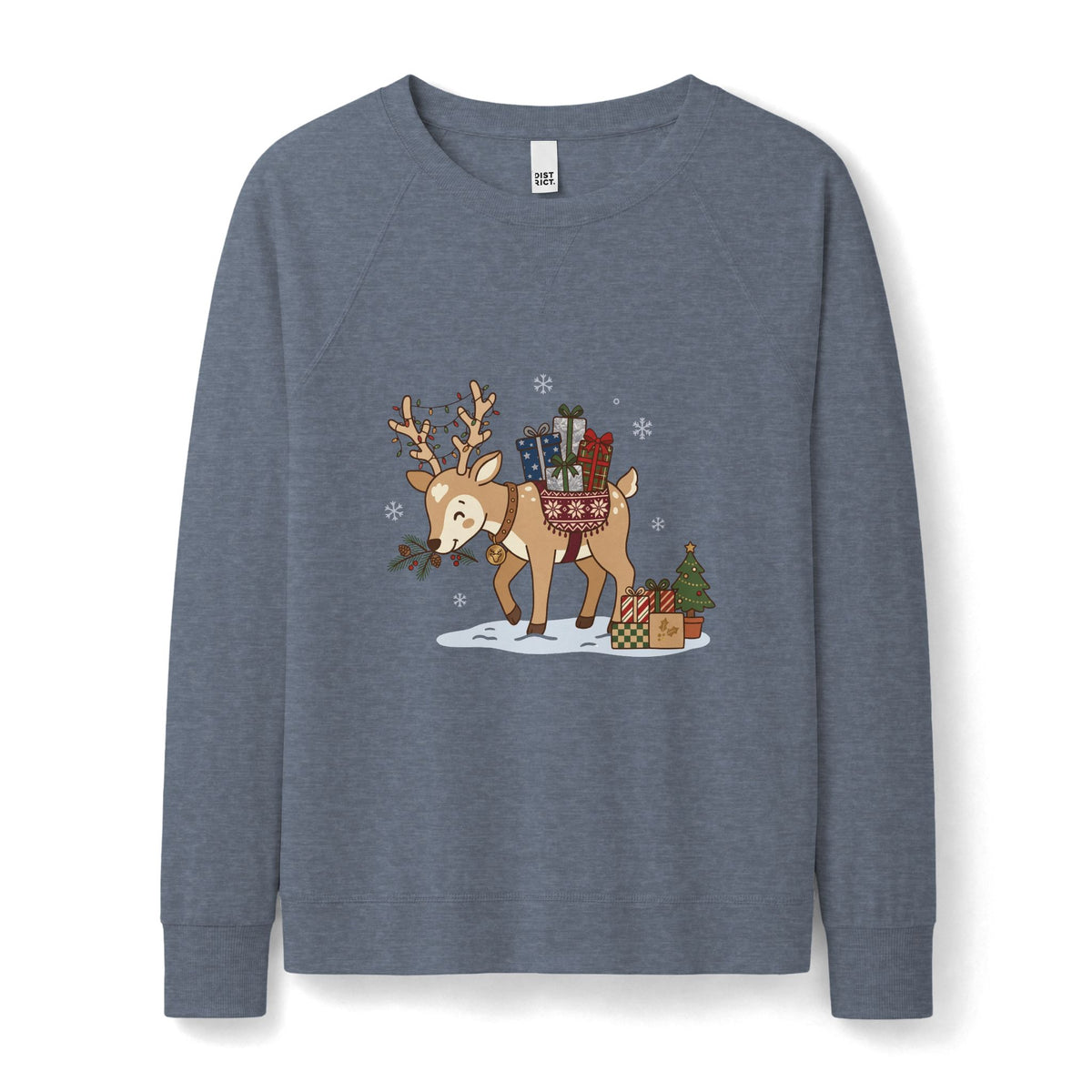 Felpa girocollo Festive Courier