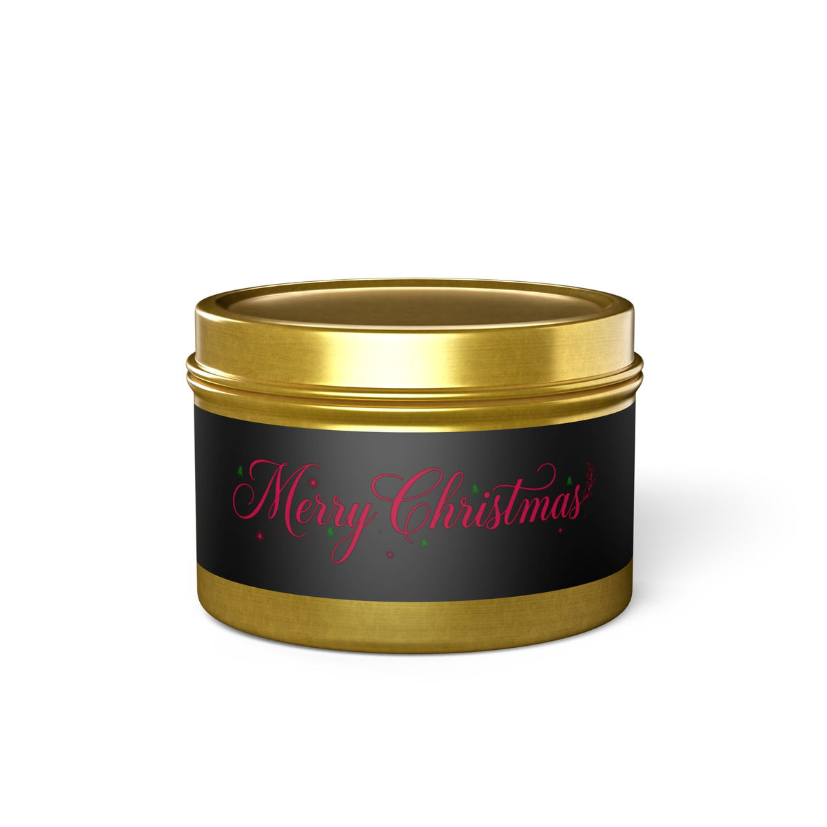 Set 3 candele in latta Buon Natale