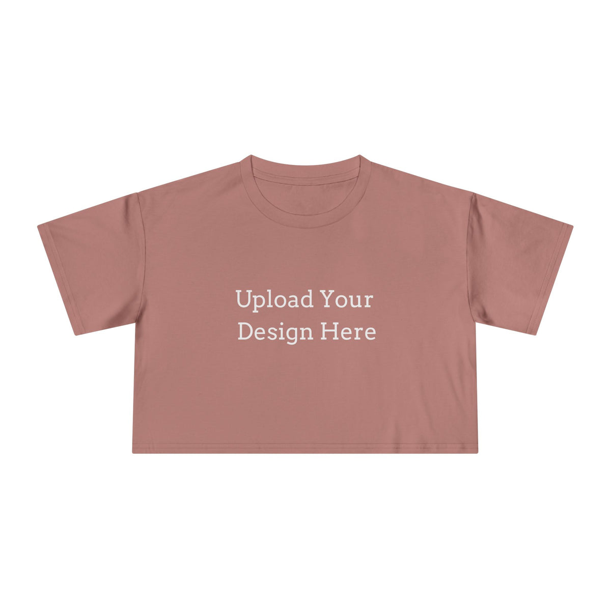 T-shirt crop donna personalizzabile – Modello B
