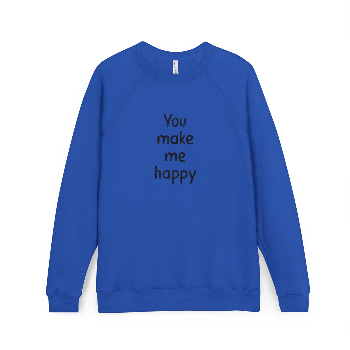 Felpa donna «You Make Me Happy»