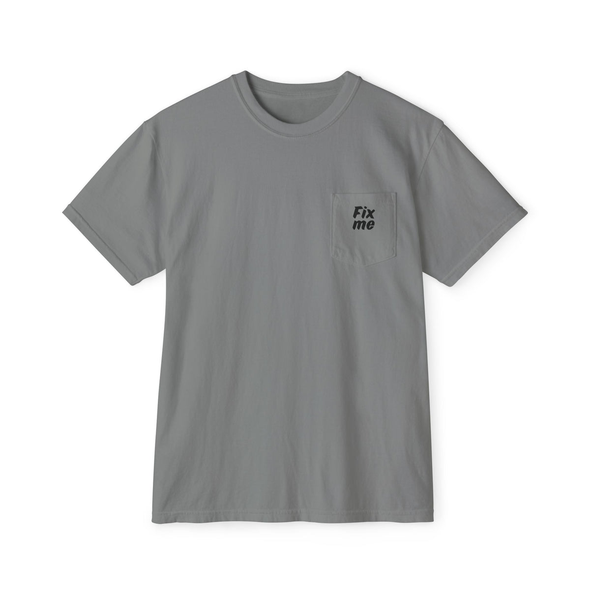 T-shirt uomo con taschino «Fix Me»