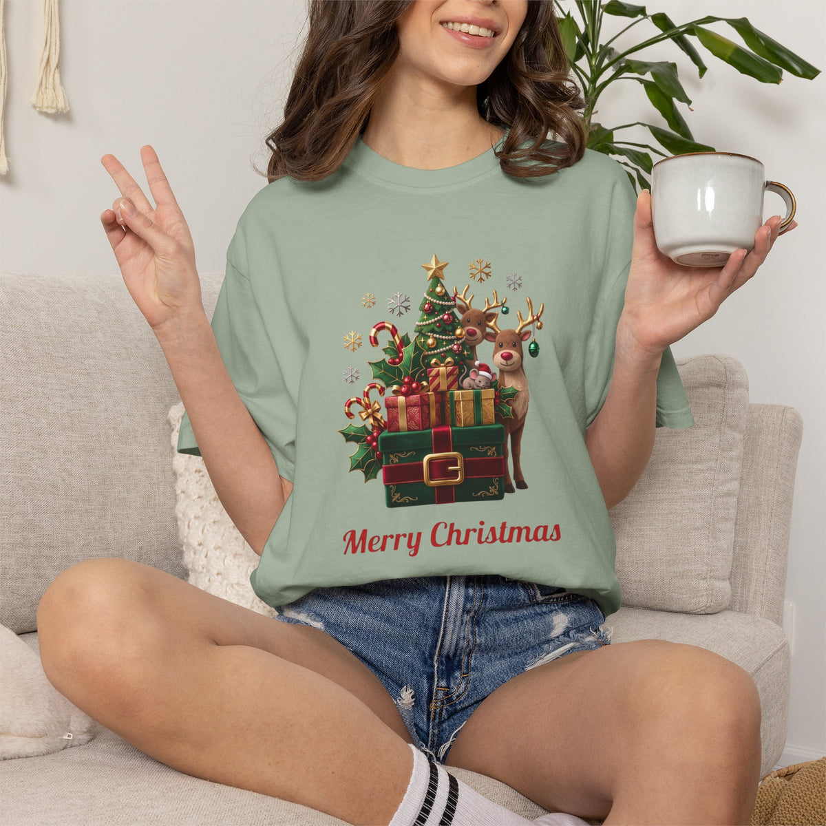 Maglietta natalizia Festive Bounty 2