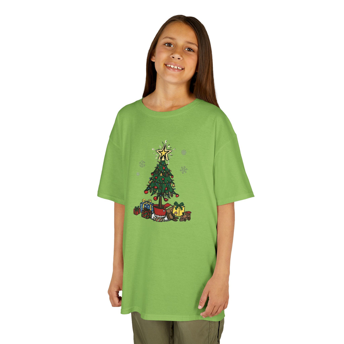 Maglietta natalizia per bambini Toyland Tree