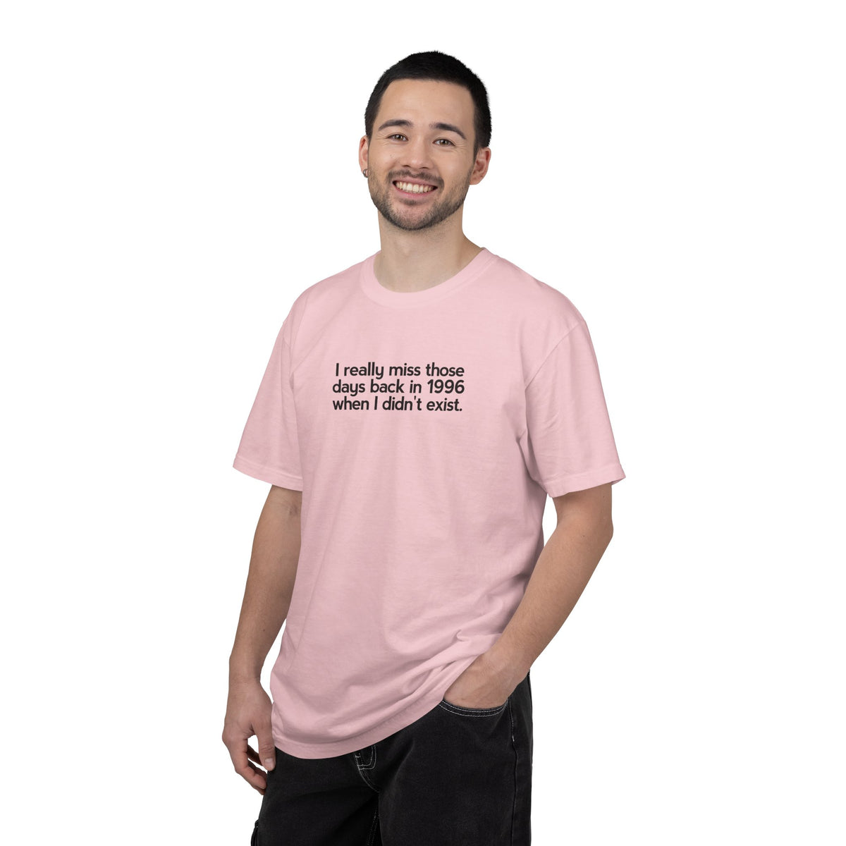 T-shirt uomo tinta in capo «Nostalgic Void»