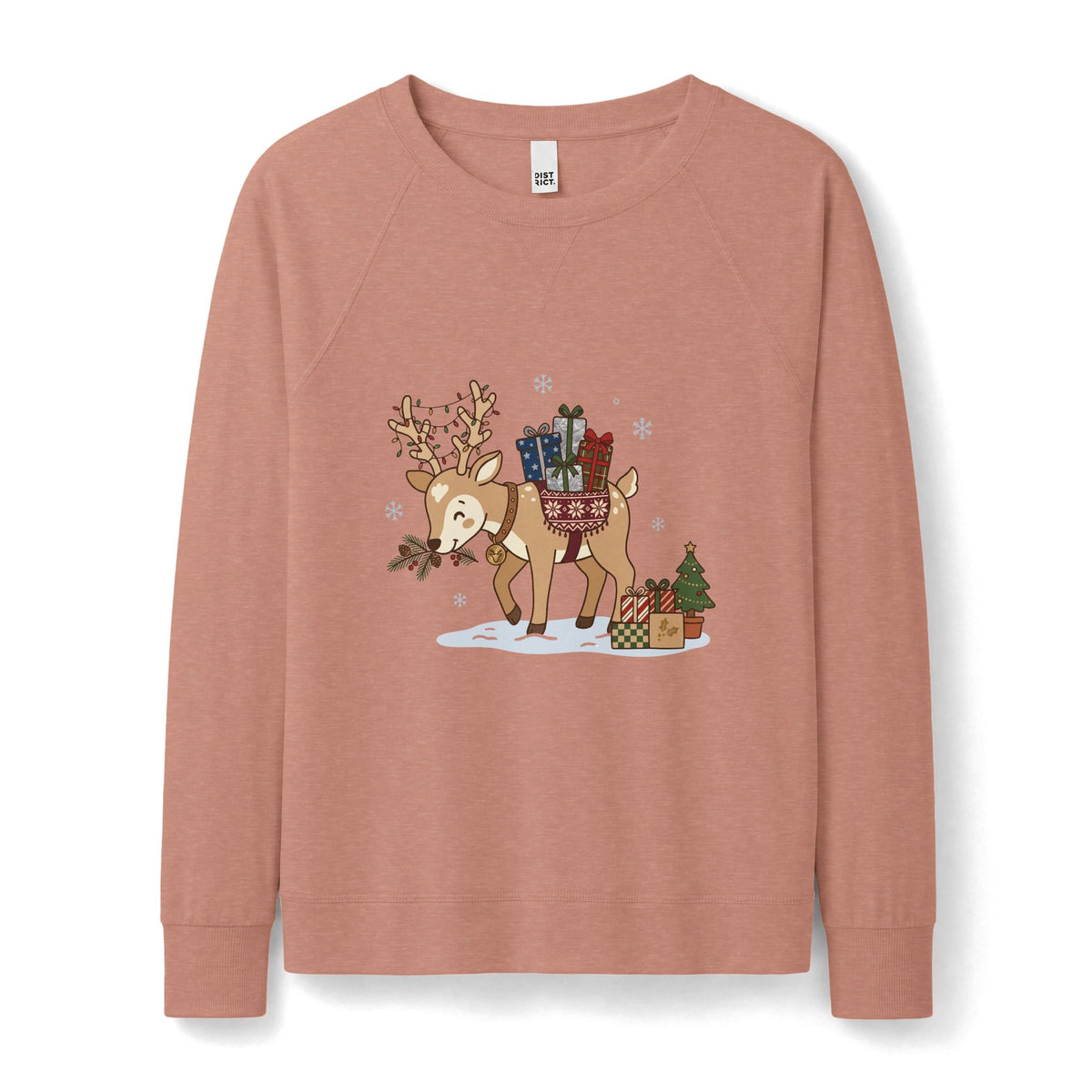 Felpa girocollo Festive Courier