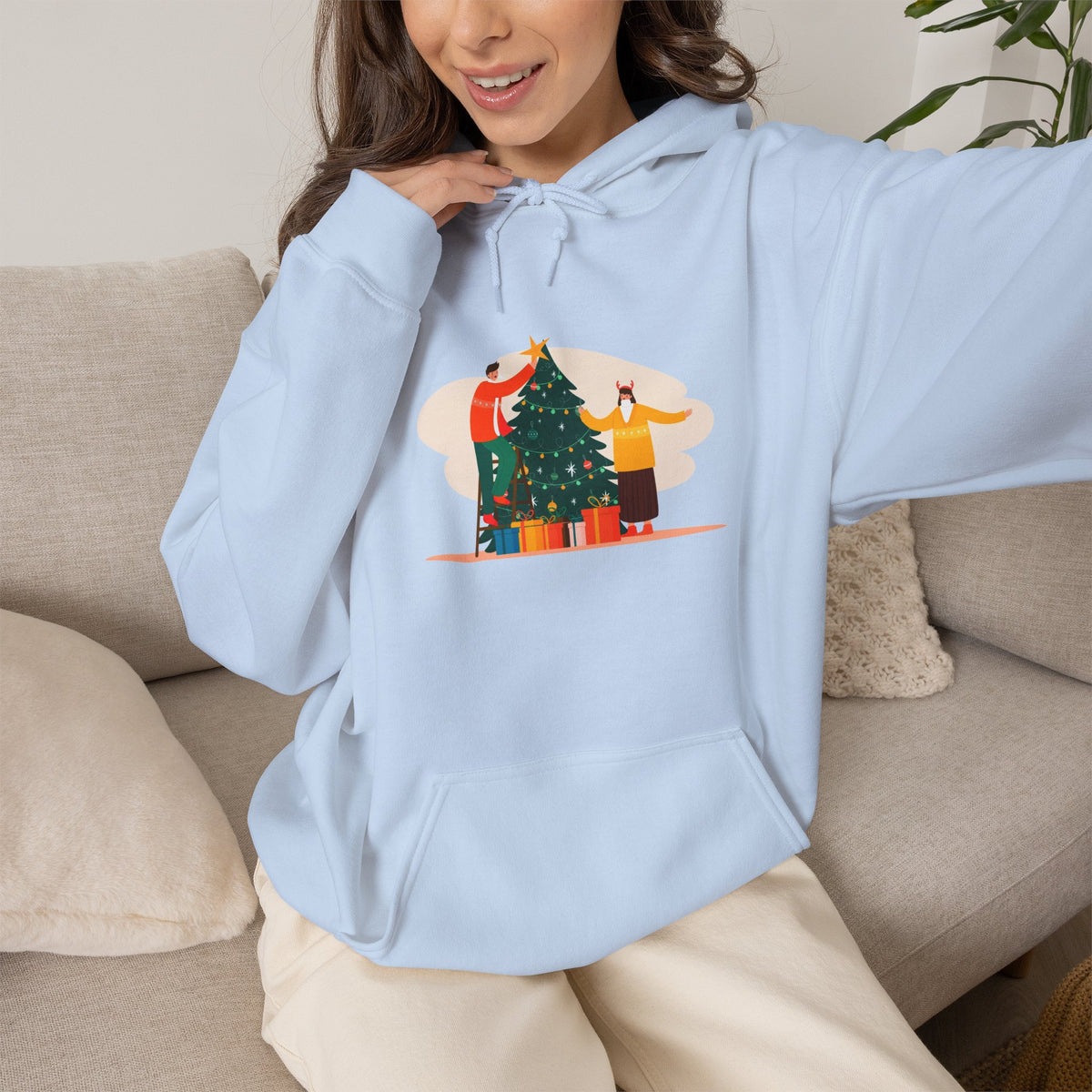 Felpa con cappuccio donna – Decoriamo Insieme