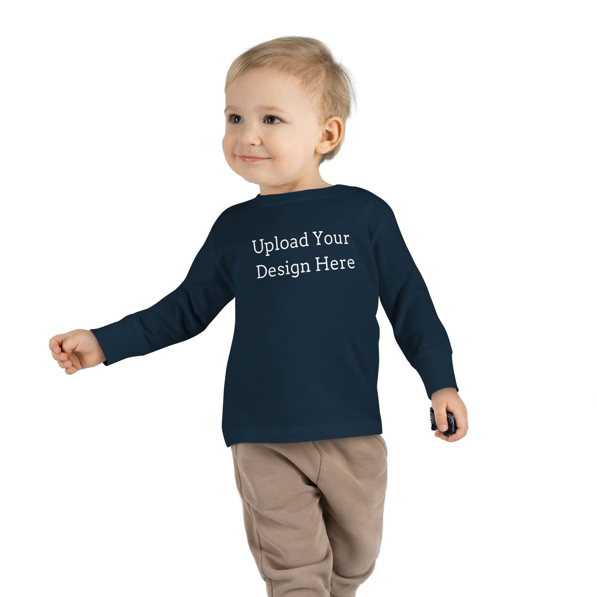 Maglia maniche lunghe bimbi piccoli personalizzabile