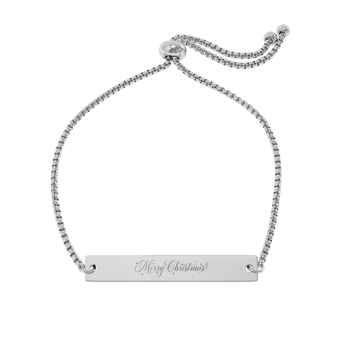 Bracciale a 3 barre Buon Natale