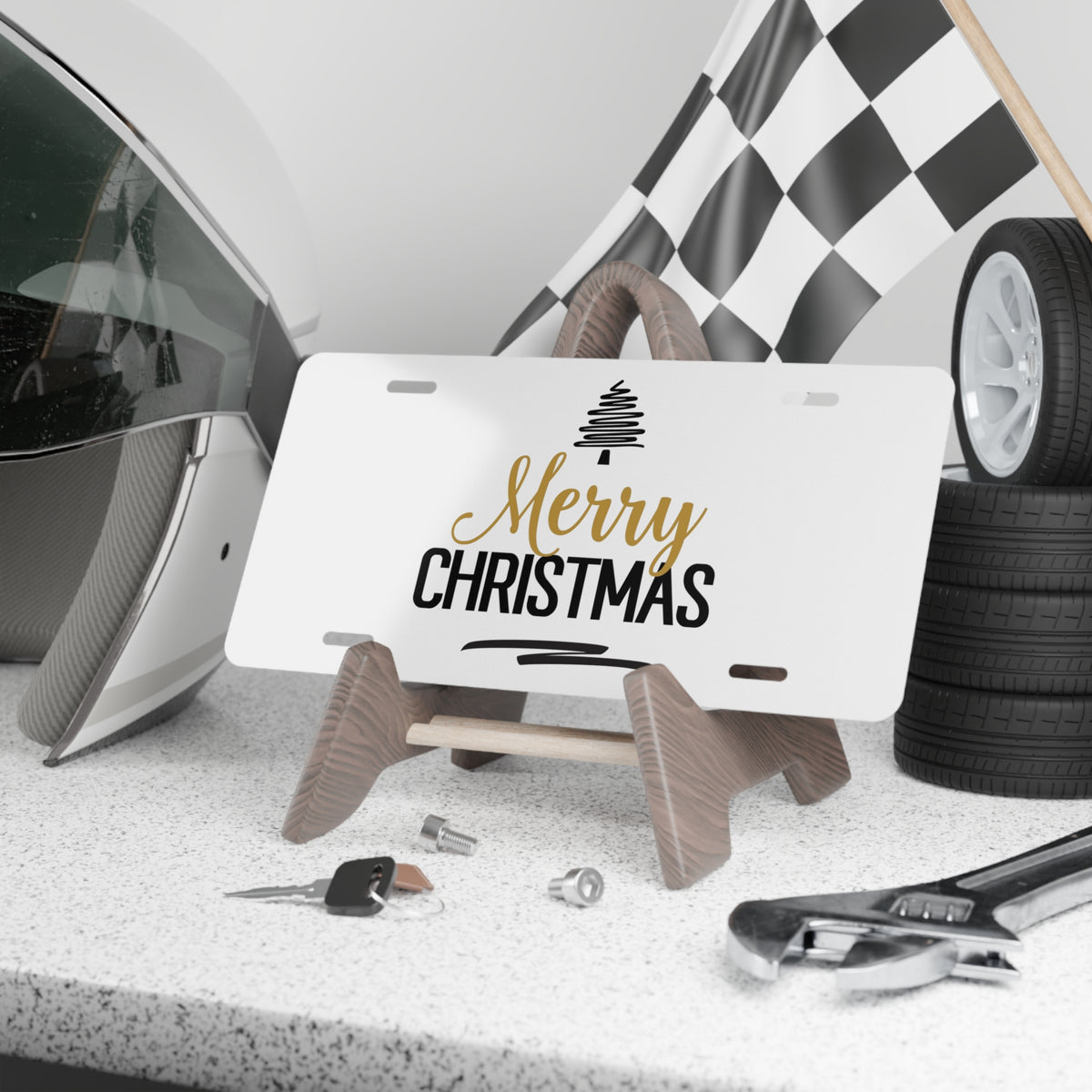 Targa decorativa – Pino Moderno