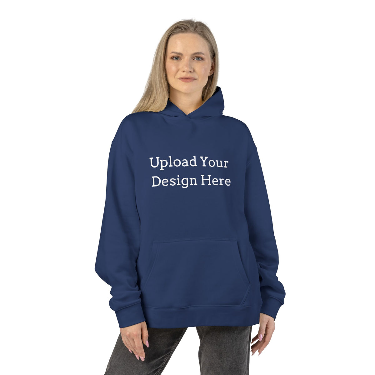 Felpa con cappuccio donna personalizzabile – Modello C