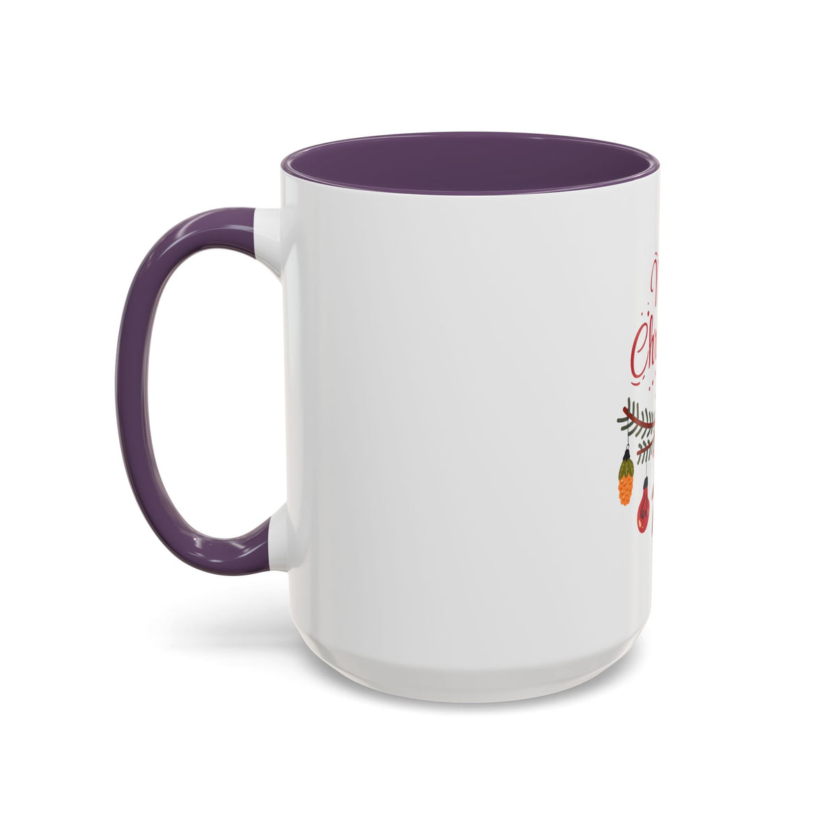 Tazza da caffè natalizia con scarabocchi