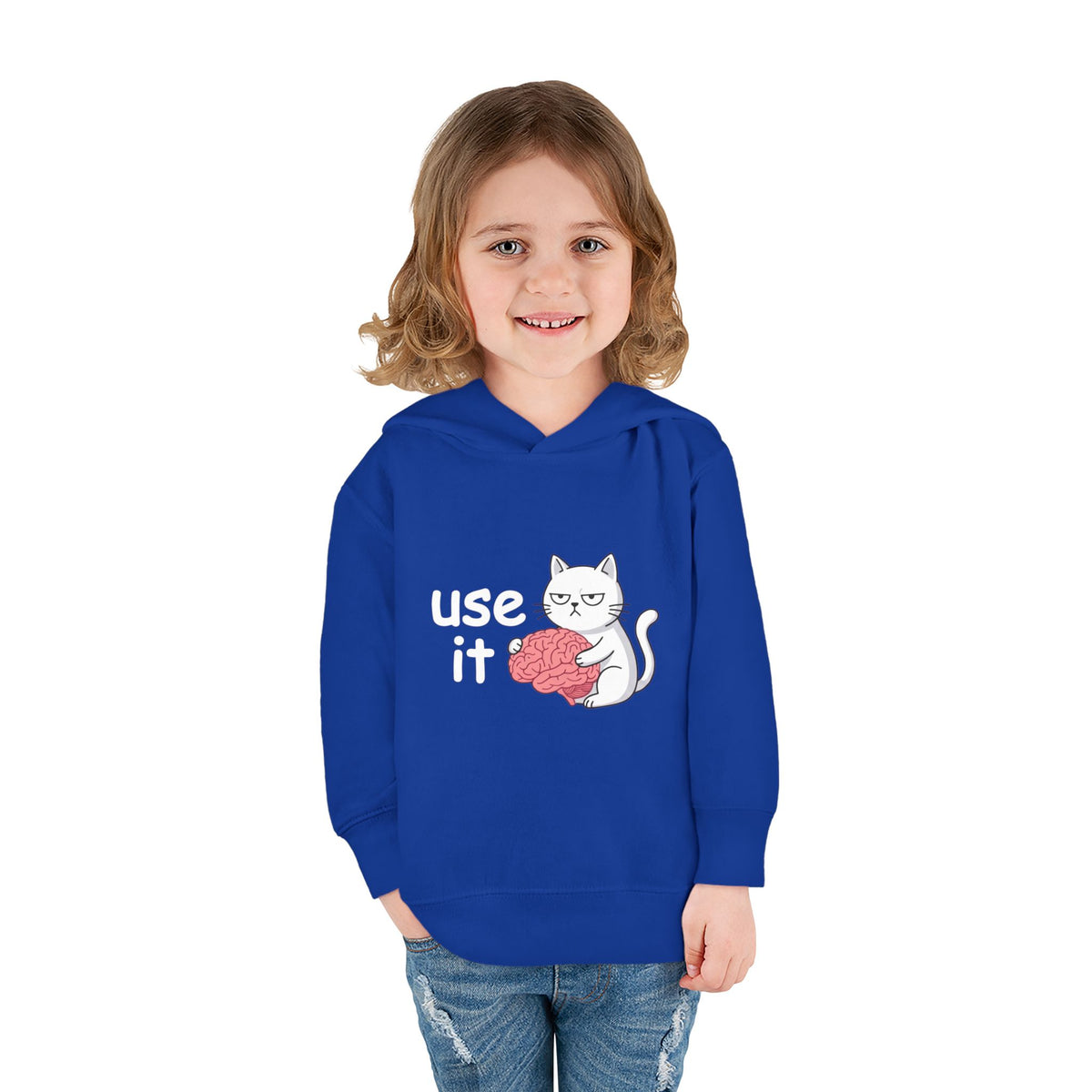 Felpa con cappuccio bambini «Use It»