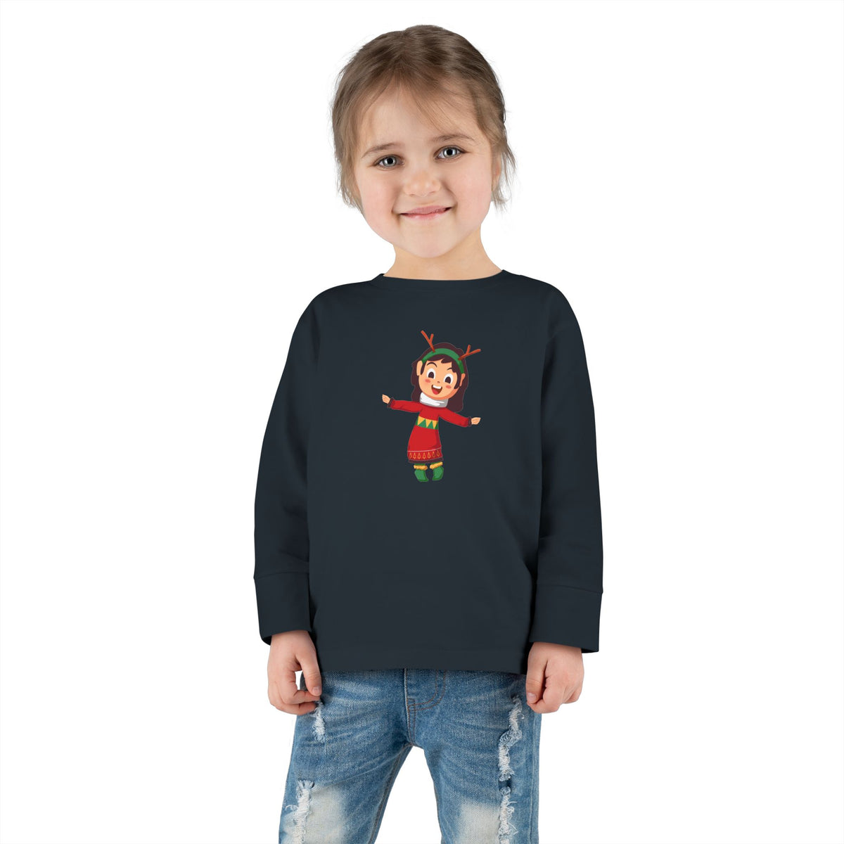 T-shirt a maniche lunghe Merry Mini per bimbi piccoli