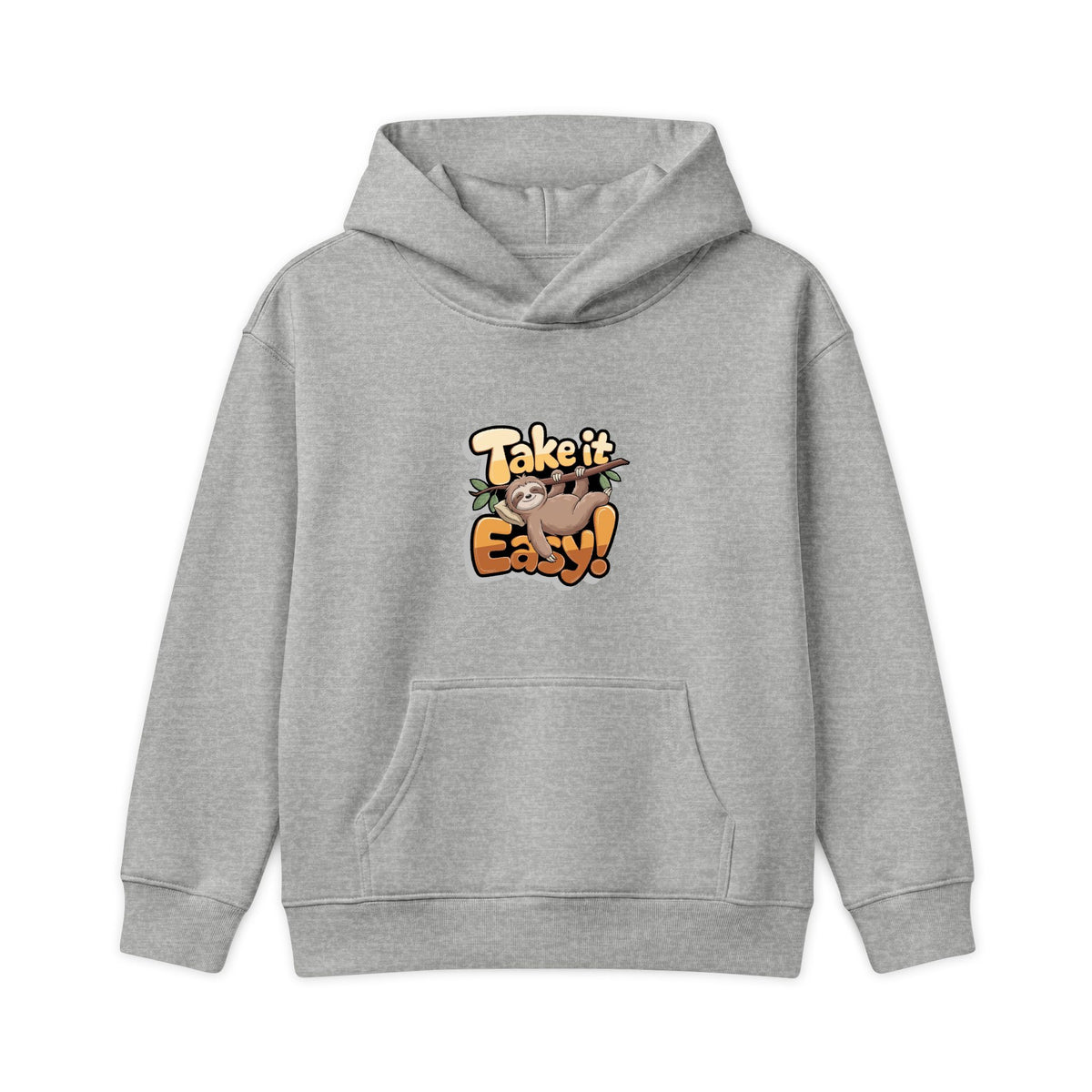 Felpa con cappuccio relax bambini «Take It Easy»