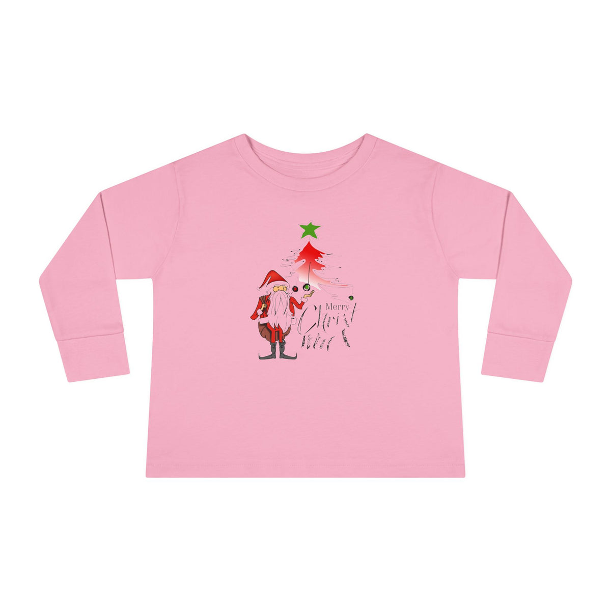 Maglia maniche lunghe bimbi piccoli – Saluti Natalizi