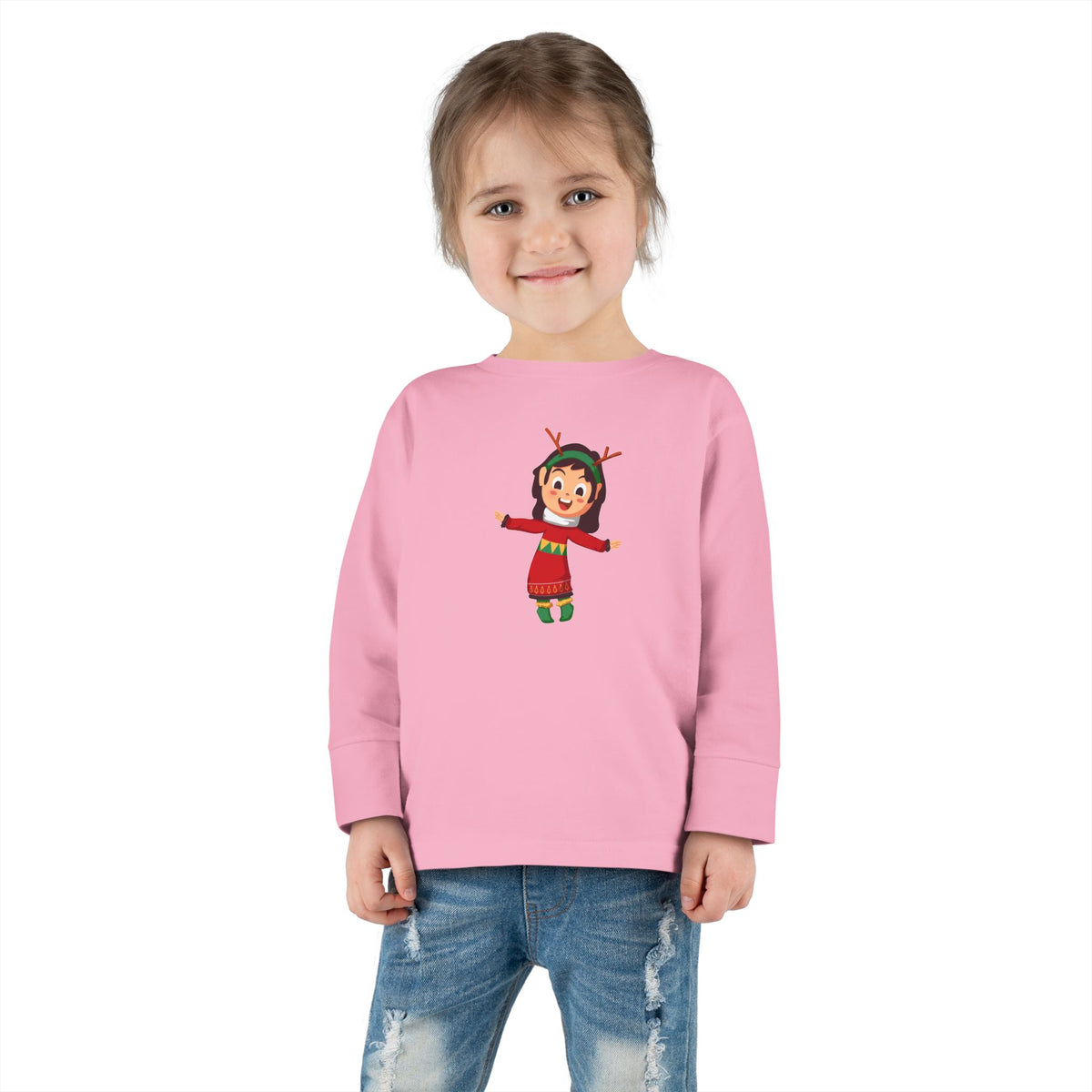 T-shirt a maniche lunghe Merry Mini per bimbi piccoli