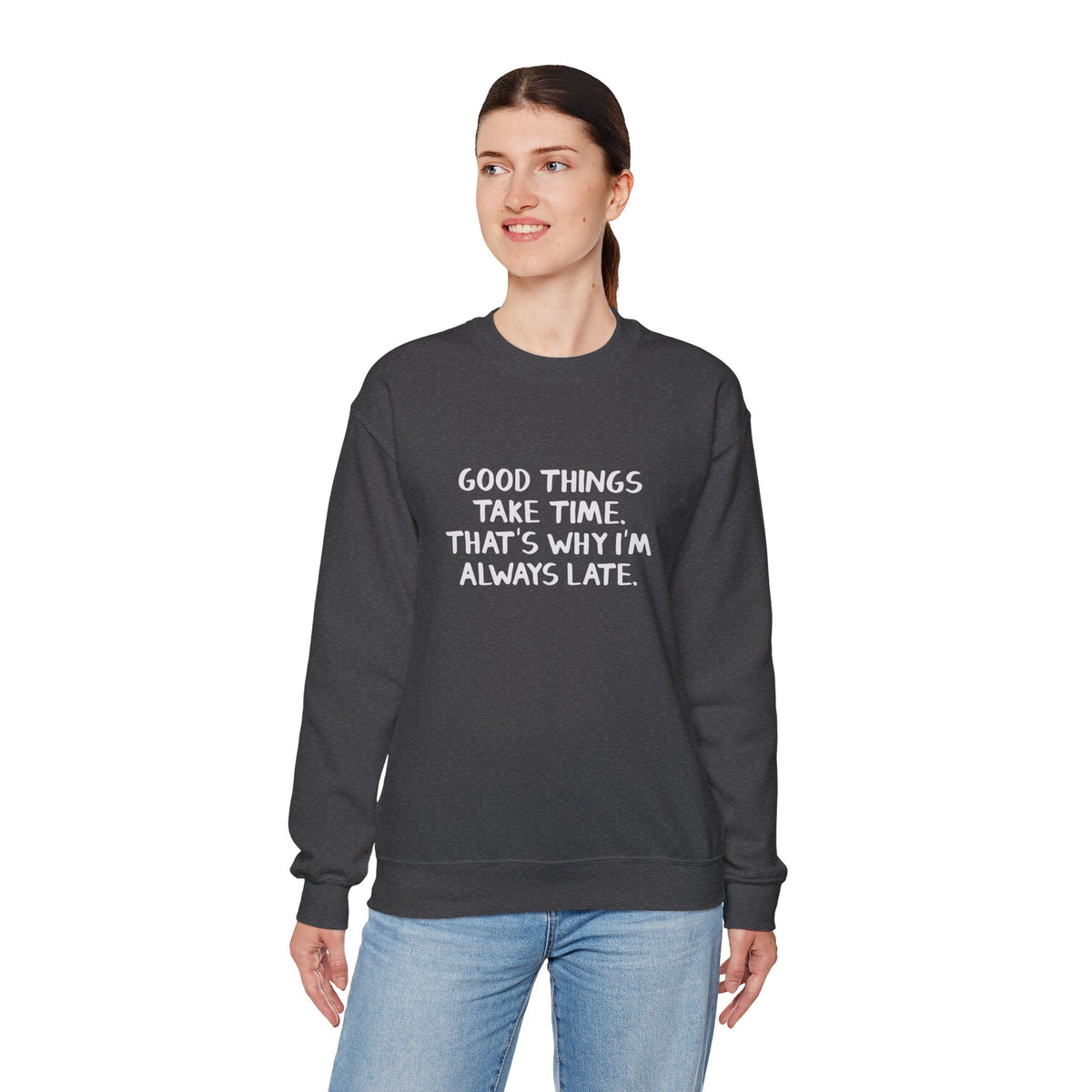 Felpa donna «The Late Excuse»