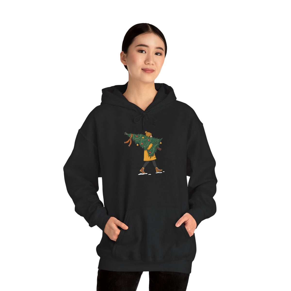 Felpa con cappuccio donna – Regali sotto l'Albero
