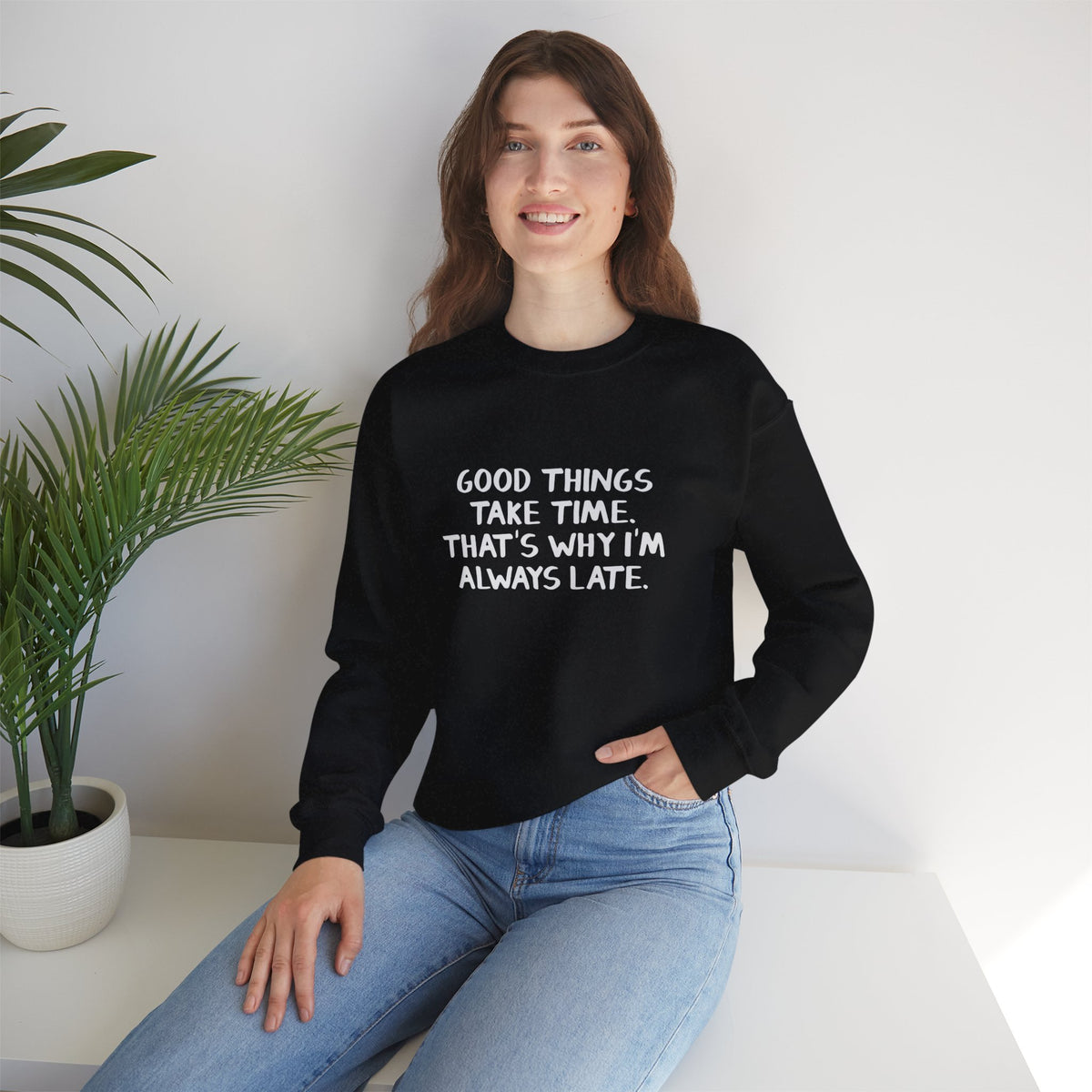 Felpa donna «The Late Excuse»