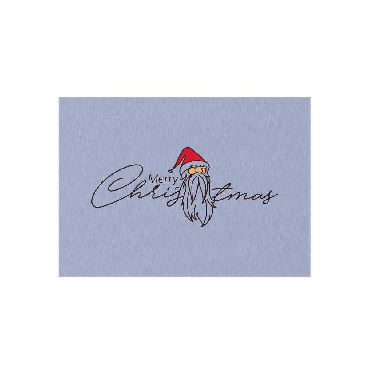 Tappeto da esterno – Babbo Natale Corsivo