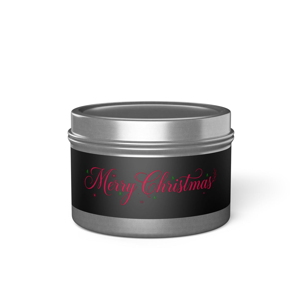 Set 3 candele in latta Buon Natale