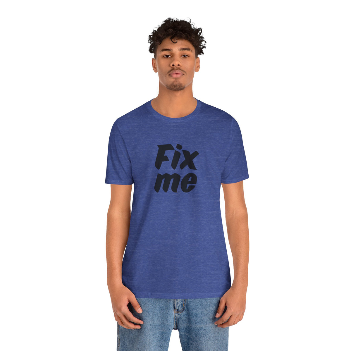 T-shirt uomo grafica «Fix Me»