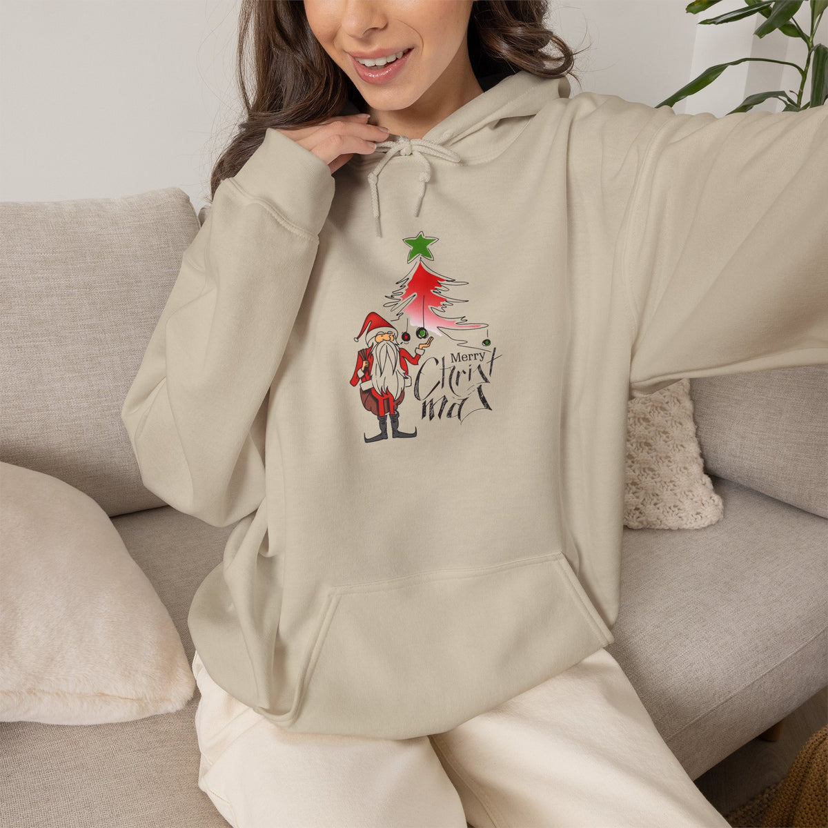 Felpa Merry Greet