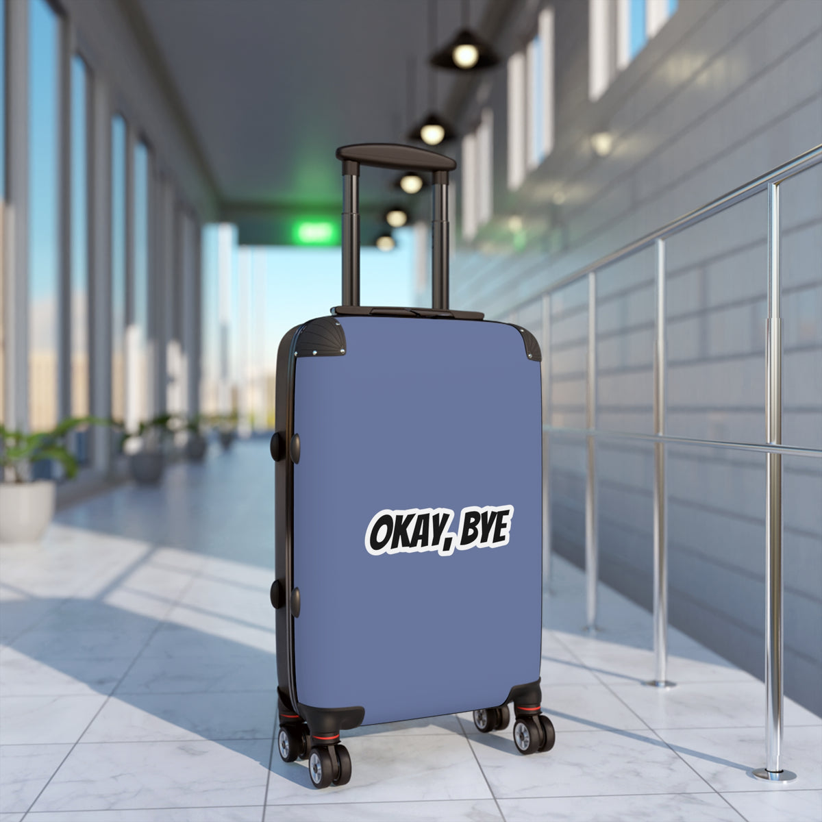Valigia da viaggio «Okay Bye»