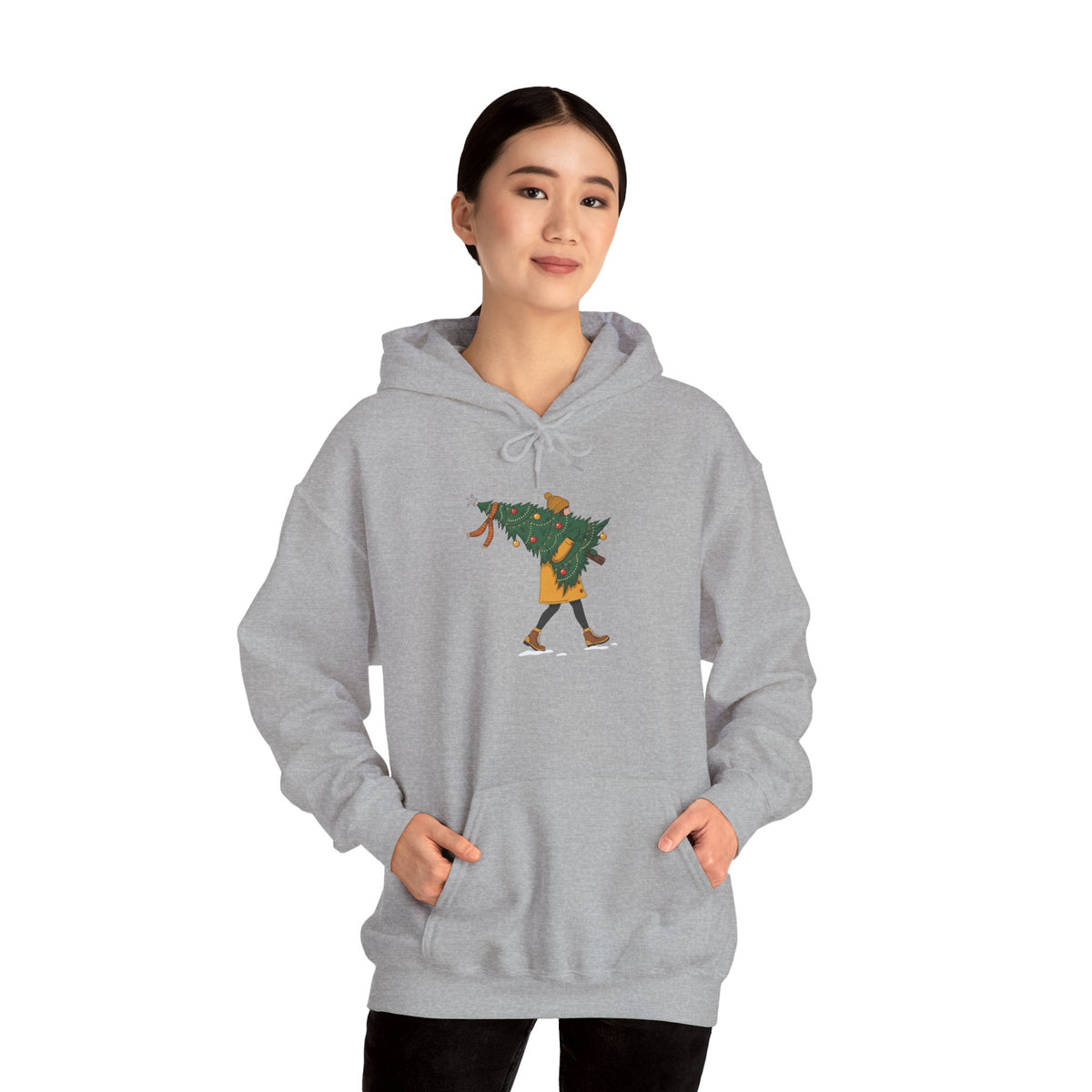 Felpa con cappuccio donna – Regali sotto l'Albero