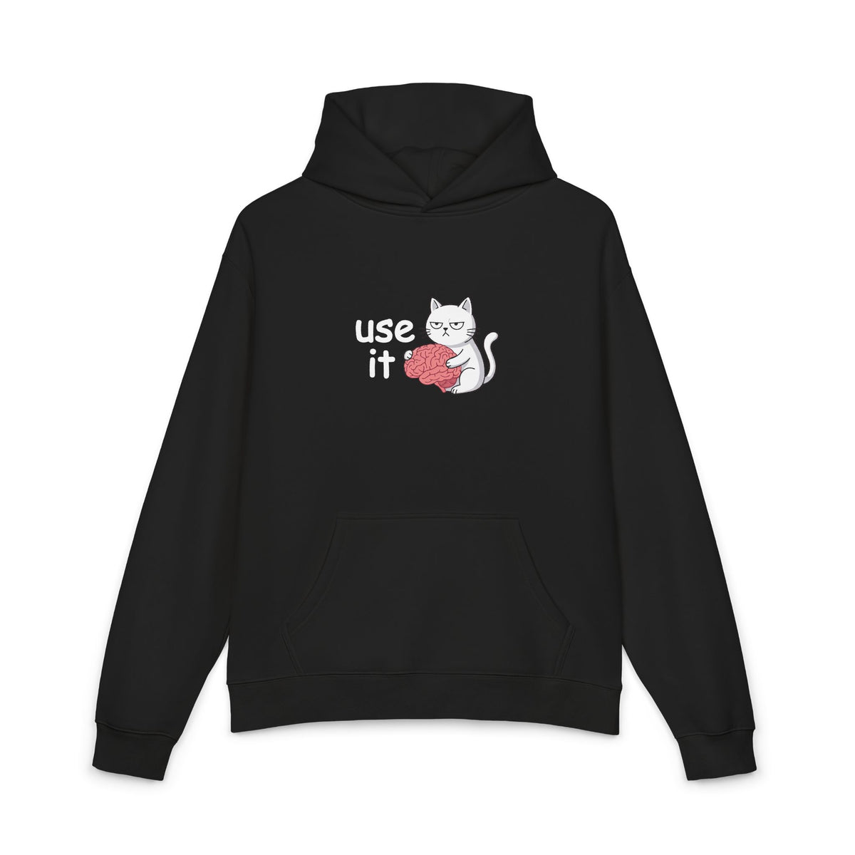 Felpa con cappuccio donna «Use It»