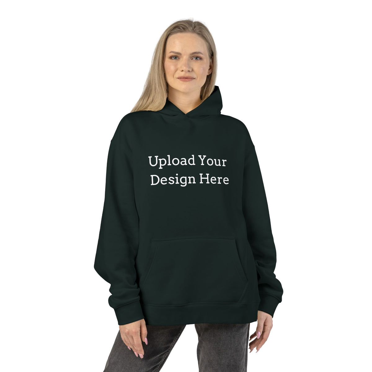 Felpa con cappuccio donna personalizzabile – Modello C