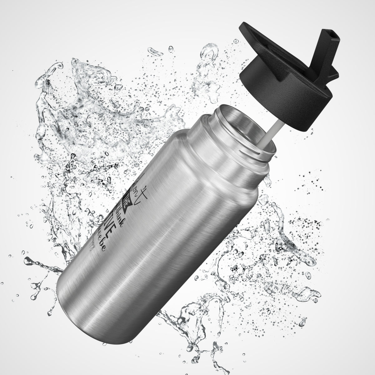 Bicchiere in acciaio 950 ml «Positive Manifesto»