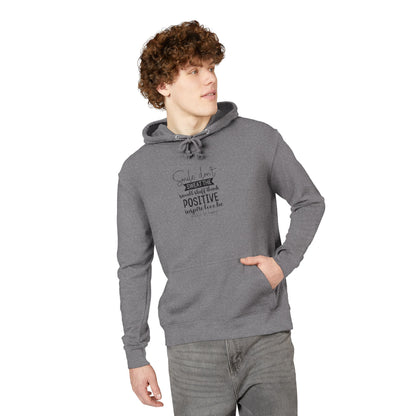 Felpa French terry con cappuccio Manifesto Positivo