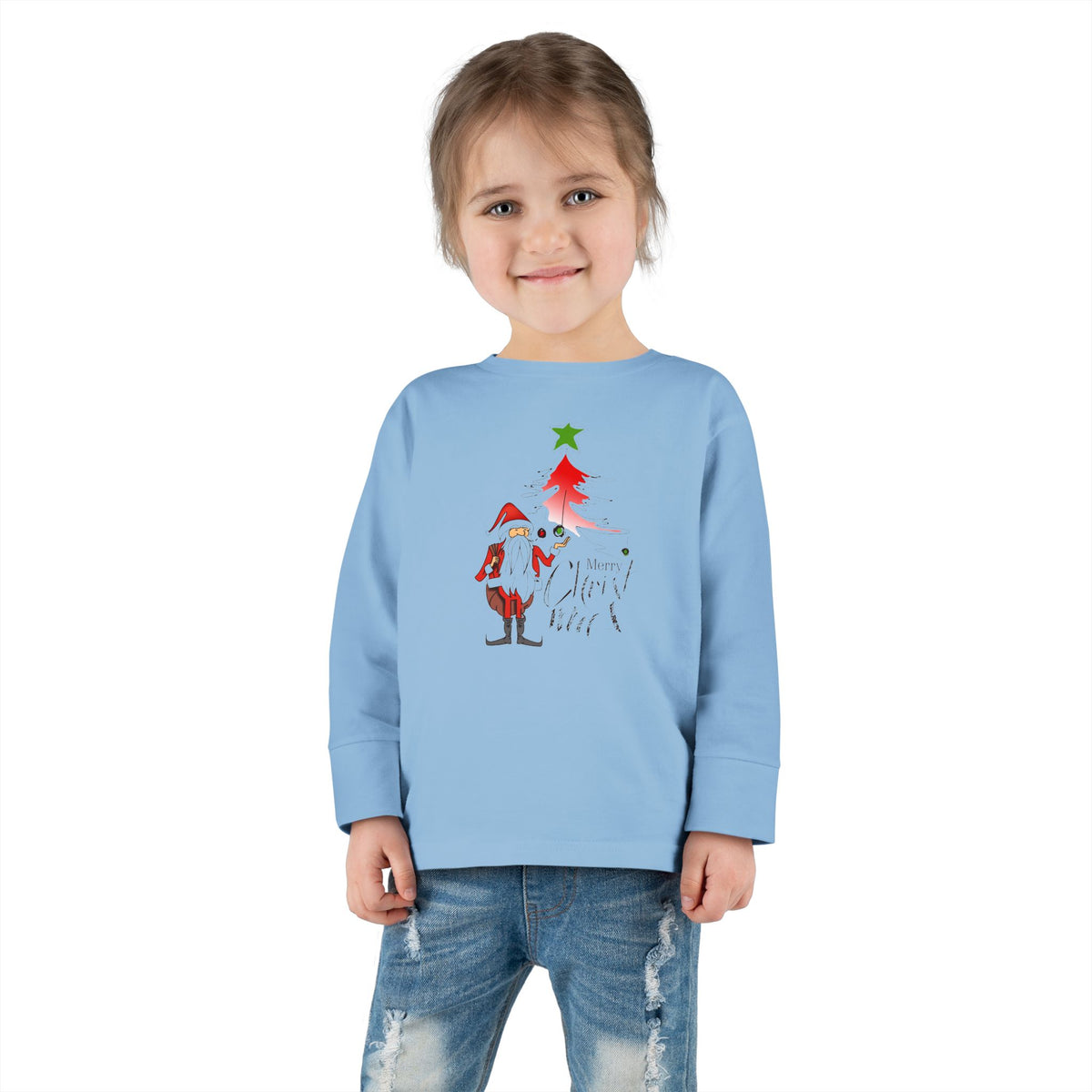 Maglietta a maniche lunghe per bambini Merry Greet