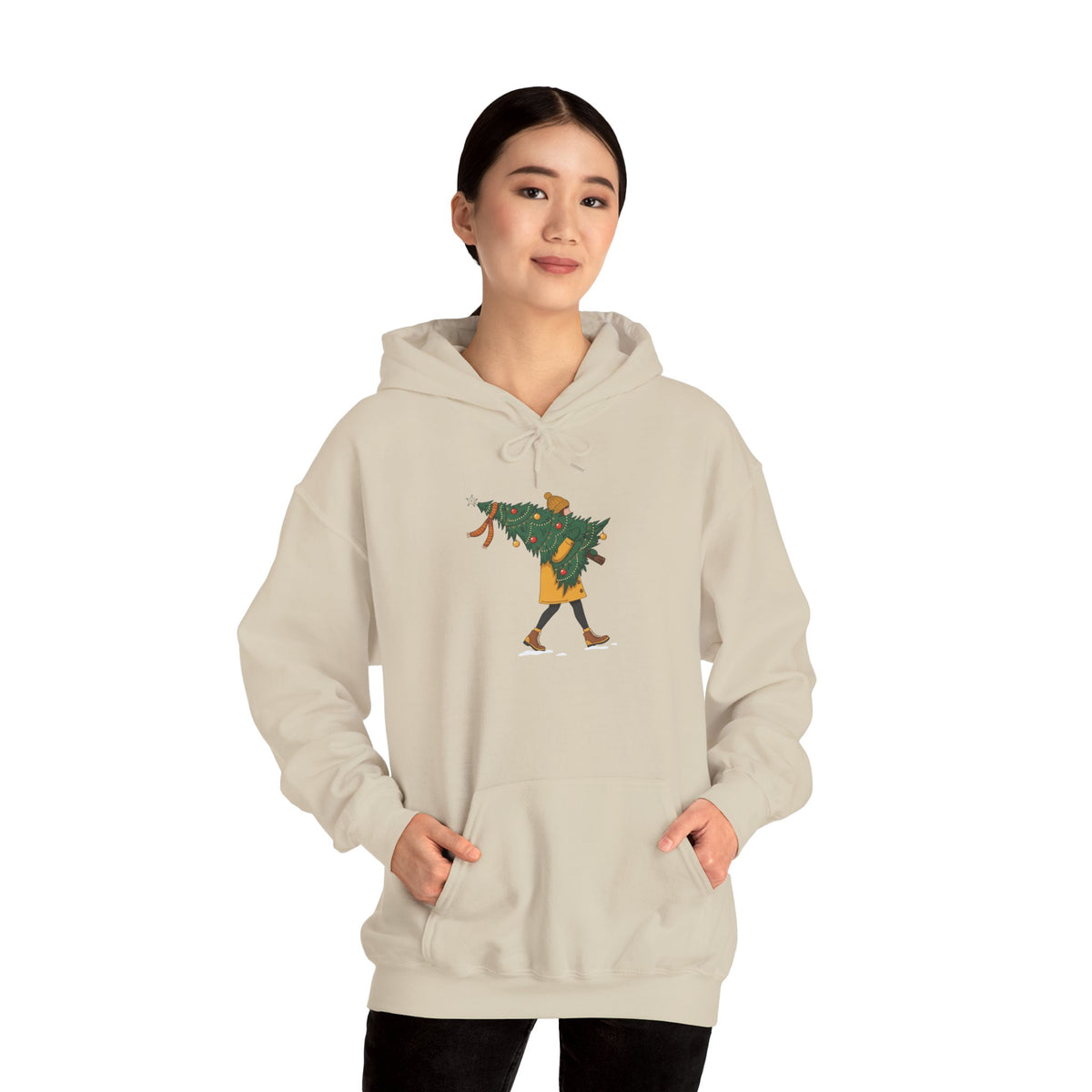 Felpa con cappuccio donna – Regali sotto l'Albero