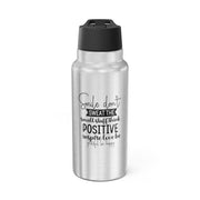 Bicchiere in acciaio 950 ml «Positive Manifesto»