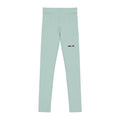 Leggings verde menta ragazzi «Okay Bye»
